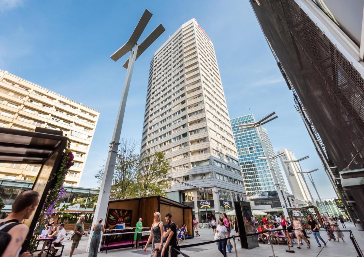 Central Panorama Apartment Chmielna 35 Warszawa Eksteriør billede